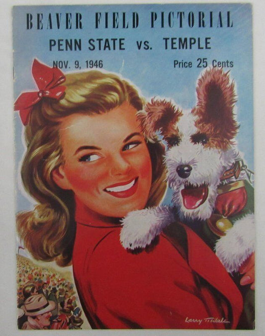 1946 Penn State Nittany Lions vs. Temple Owls College Football Program 137581