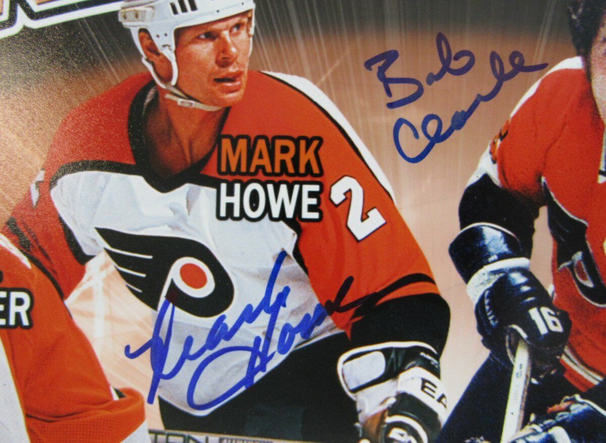 Hextall Clarke Parent Flyers ALL TIME GREATS 10 AUTOS  Signed 16x20 photo JSA