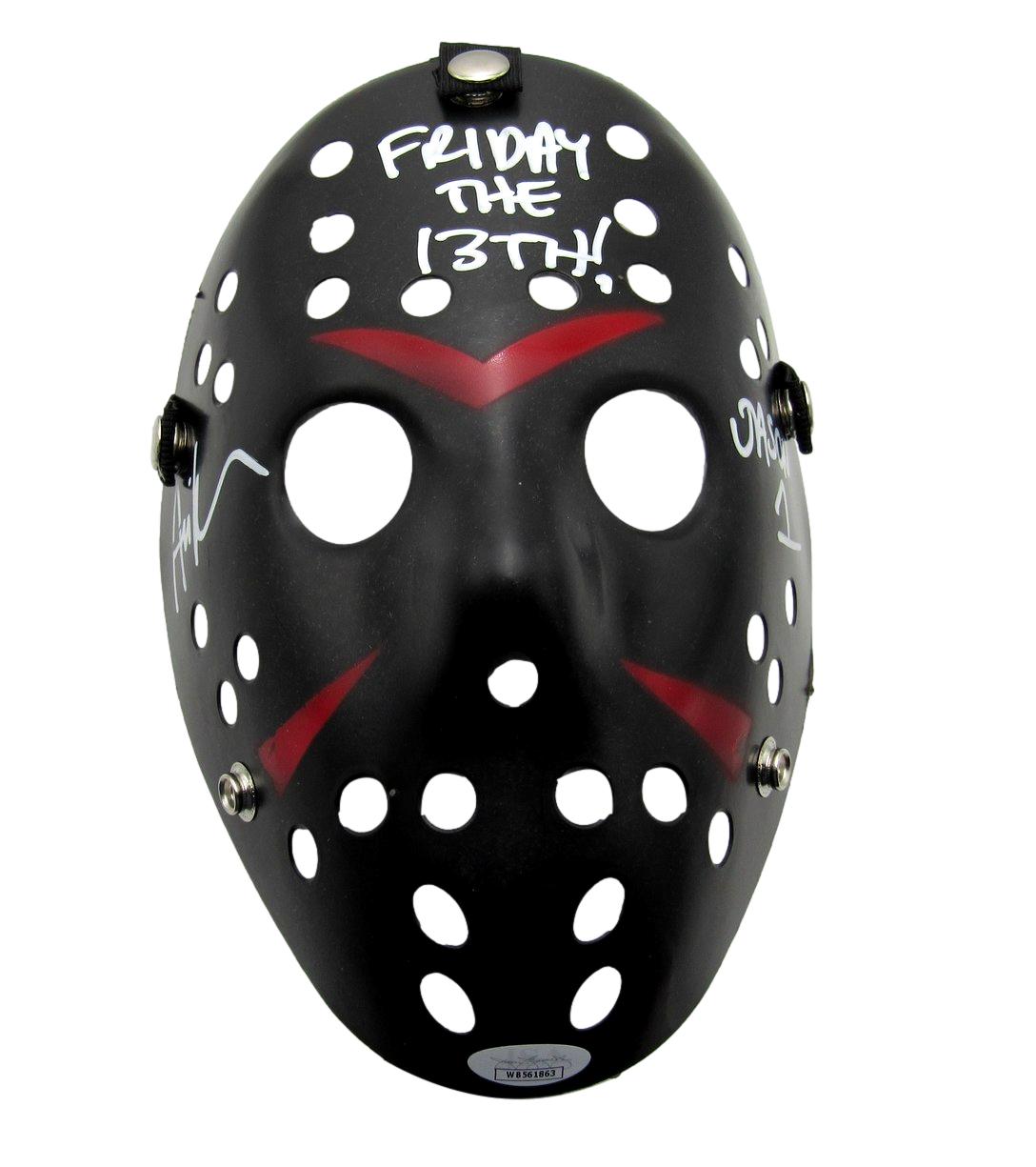 Ari Lehman Signed/Inscribed Black Mask "Friday the 13th" JSA 189560