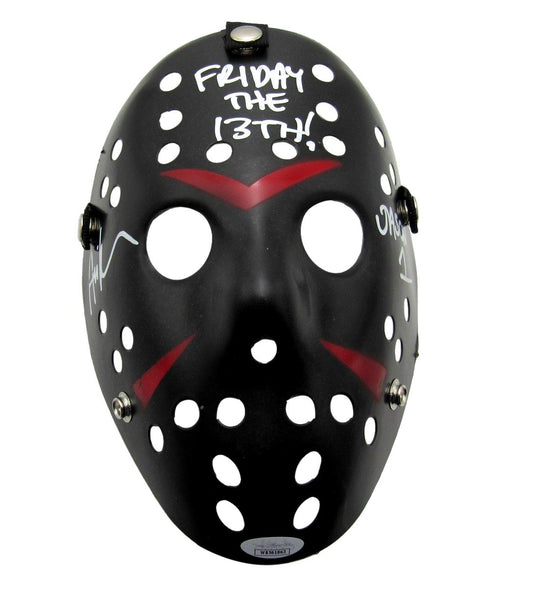 Ari Lehman Signed/Inscribed Black Mask "Friday the 13th" JSA 189560