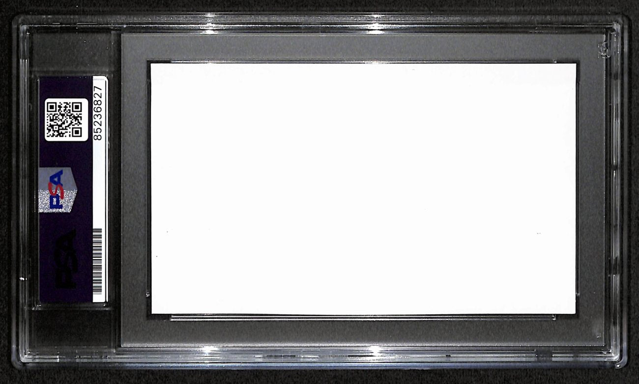 Darold Jenkins CFB HOF Signed/Auto Cut Photo on 3x5 Card Missouri PSA/DNA 189004