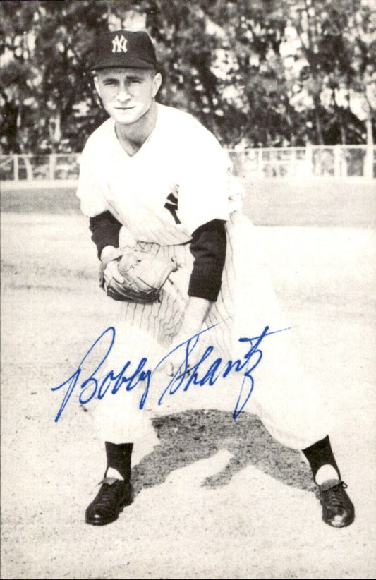 Bobby Shantz Yankees Signed/Autographed 3x5  Photo 178794