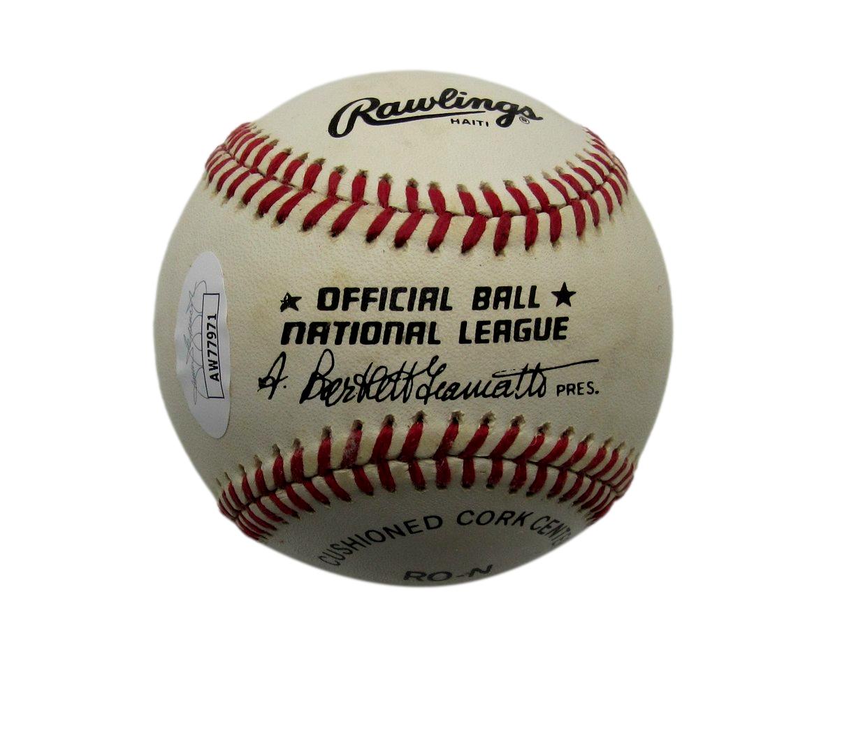 Monte Irvin HOF Signed/Autographed ONL Baseball New York Giants JSA 190555