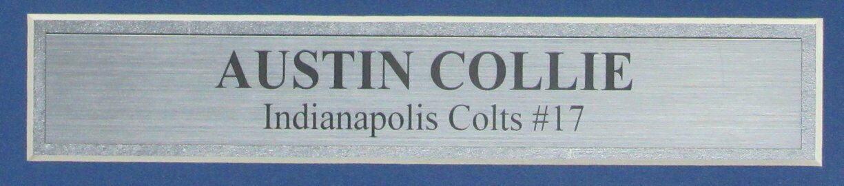 Austin Collie Indianapolis Colts Signed/Auto 8x10 Photo Framed JSA 163313