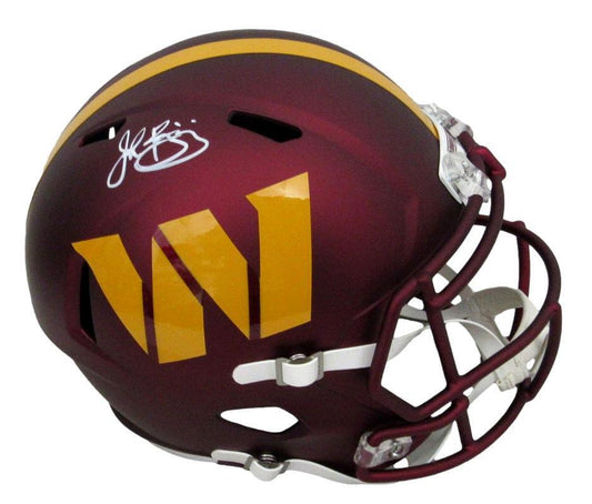 John Riggins HOF Autographed Full Size Speed Replica Helmet Commanders Beckett