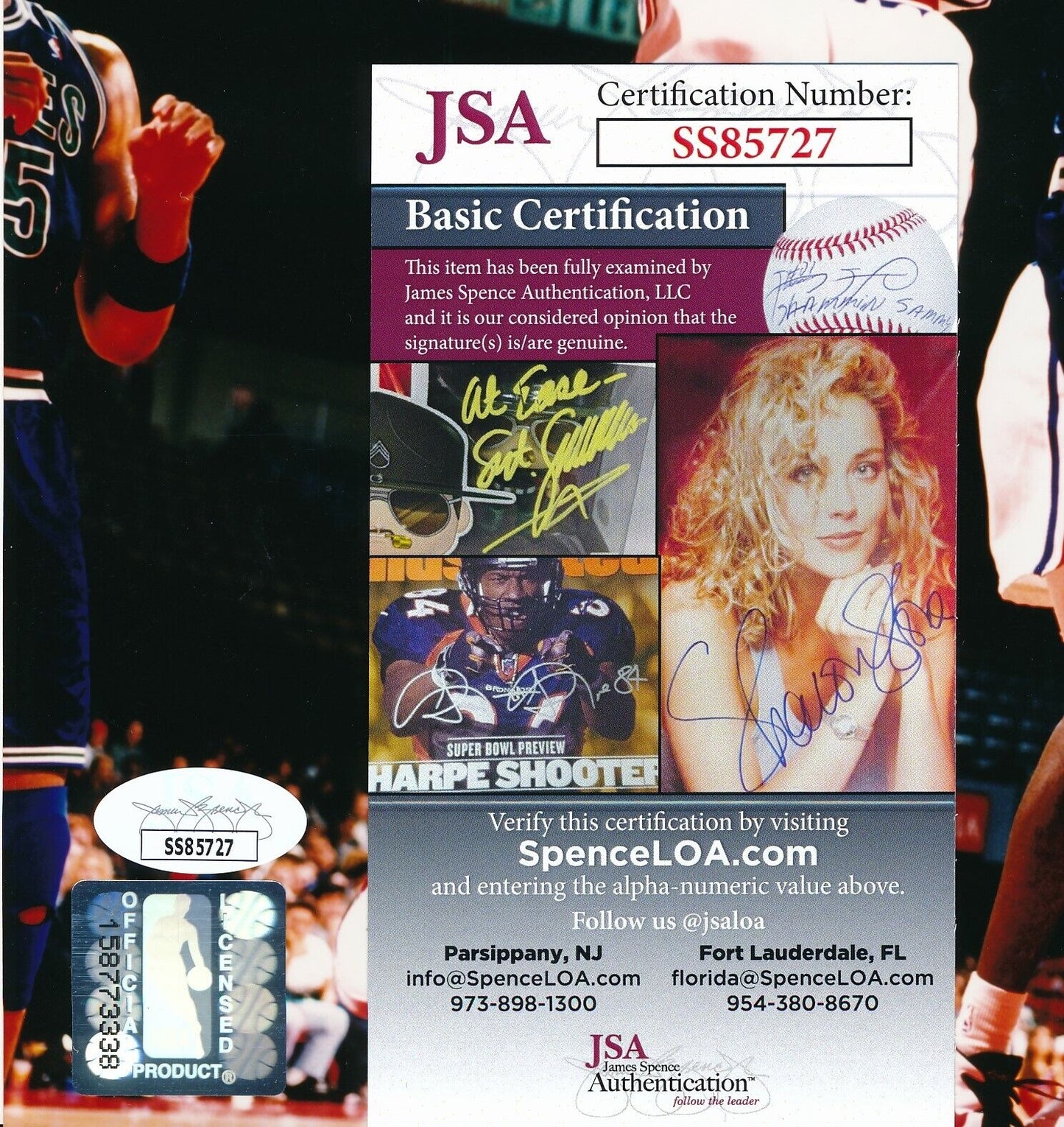 Isaiah Rider Jr Minnesota Timberwolves Signed/Autographed 8x10 Photo JSA 165440
