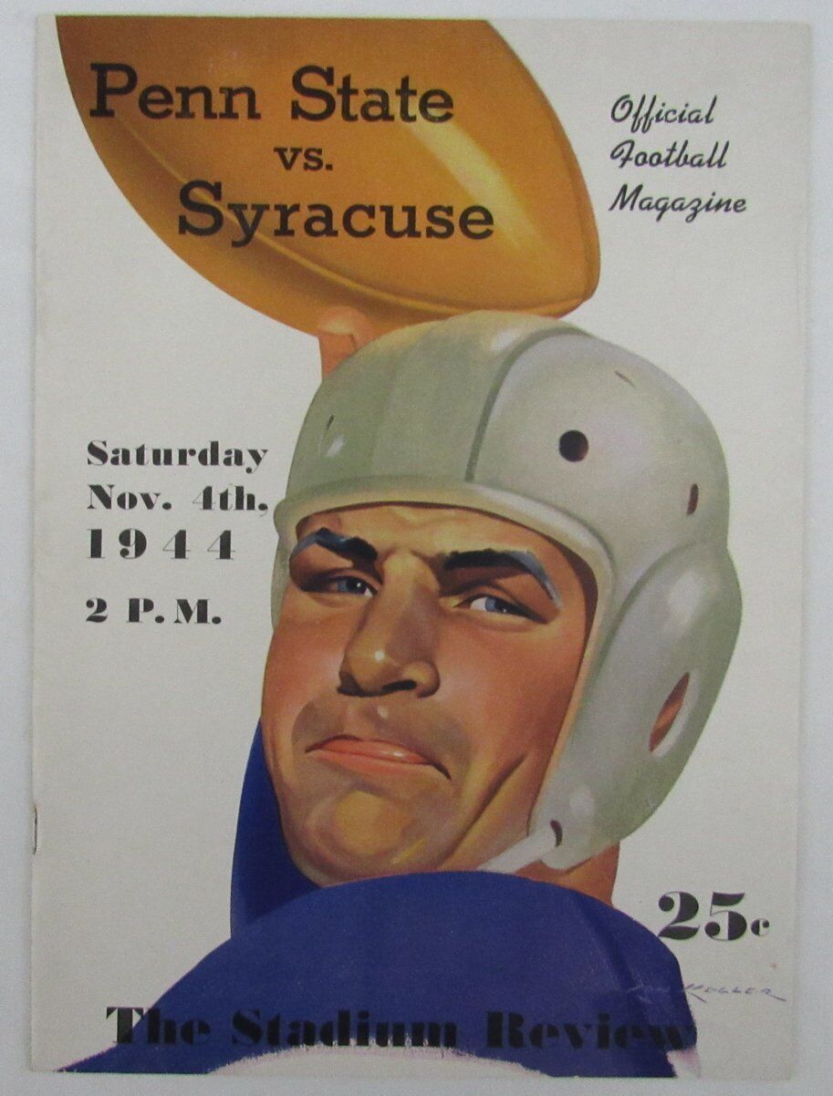 1944 Penn State Nittany Lions vs. Syracuse College Football Program 137560