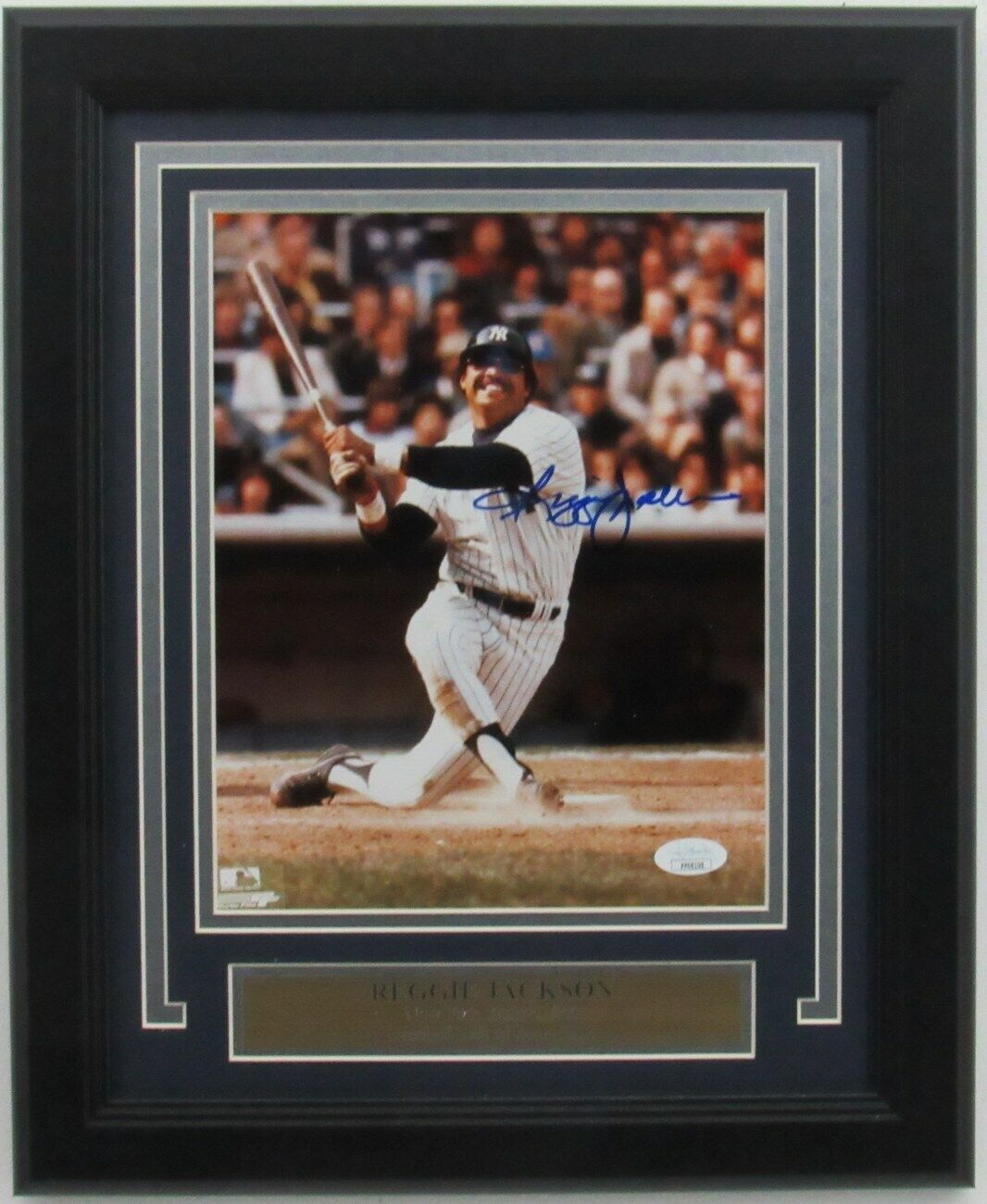 Reggie Jackson HOF New York Yankees Signed/Auto 8x10 Photo Framed JSA 161333