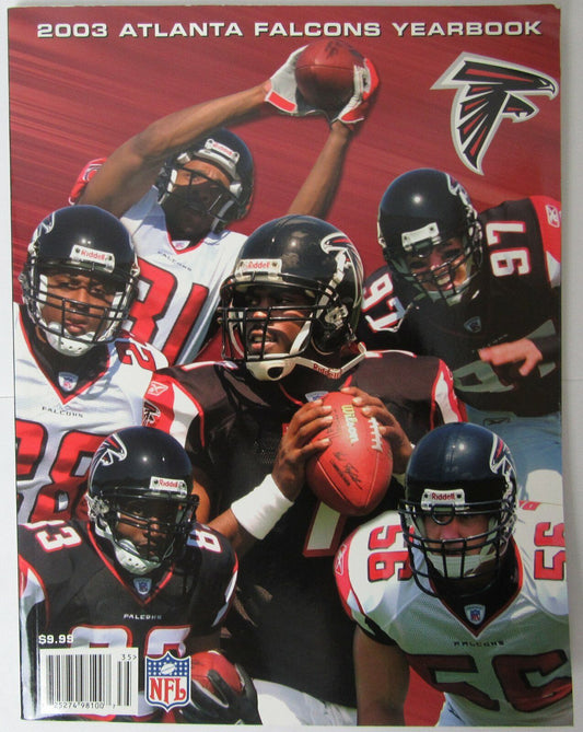 2003 Atlanta Falcons NFL Football Yearbook 145532