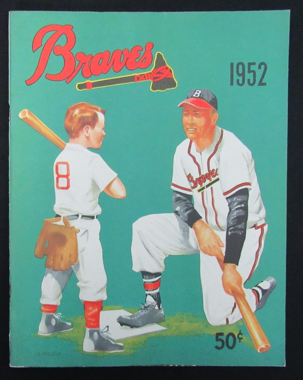 1952 Boston Braves Baseball Yearbook 186198