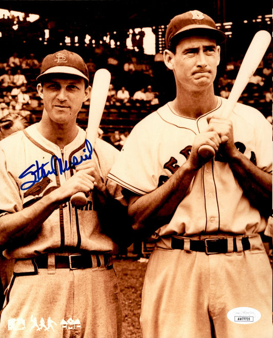 Stan Musial HOF Signed/Autographed 8x10 Photo St. Louis Cardinals JSA 191195