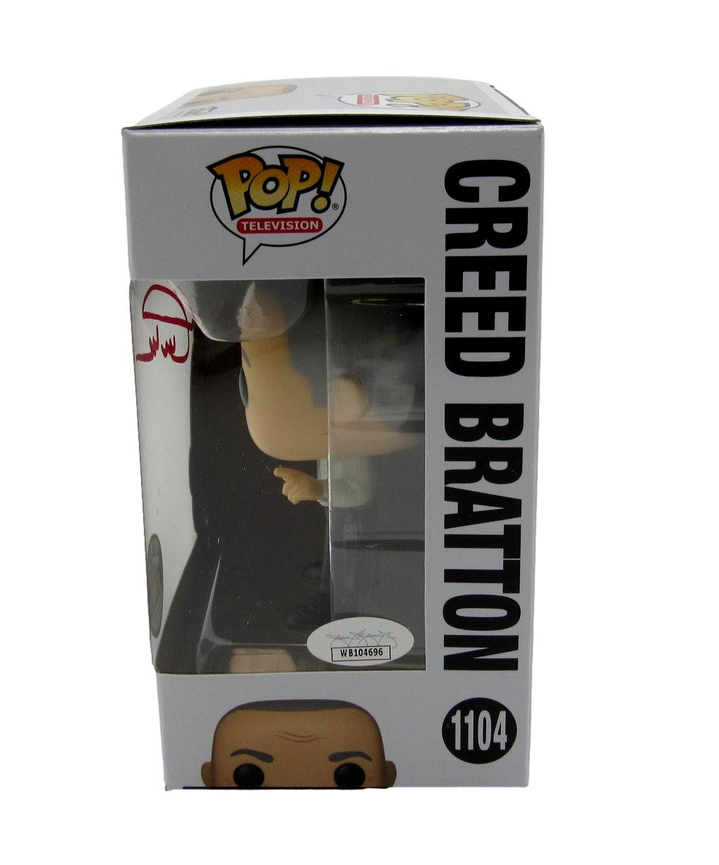 Creed Bratton Autographed Funko Pop! #1104 Figurine "The Office" JSA 184764