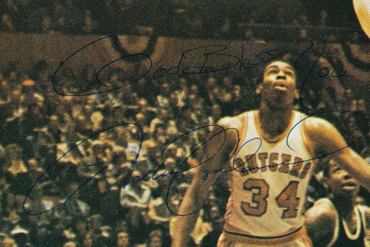 Hollis Copeland Rutgers/NY Knicks Signed/Auto 8.5x11 Magazine Cut 150992