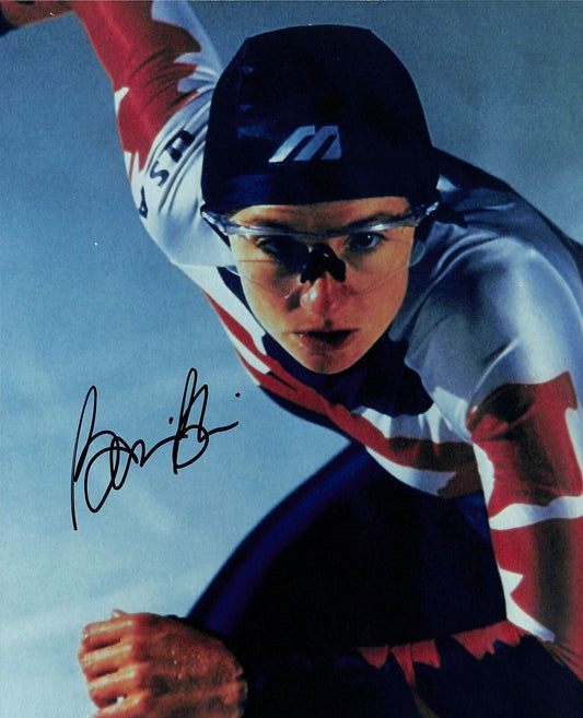 Bonnie Blair US 5X Olympic Gold Medalist Signed 8x10 Photo 180297