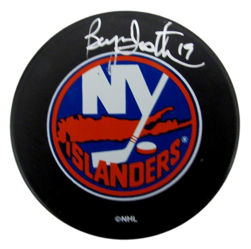 Brian Trottier HOF Signed/Auto Hockey Puck New York Islanders PSA/DNA 188002