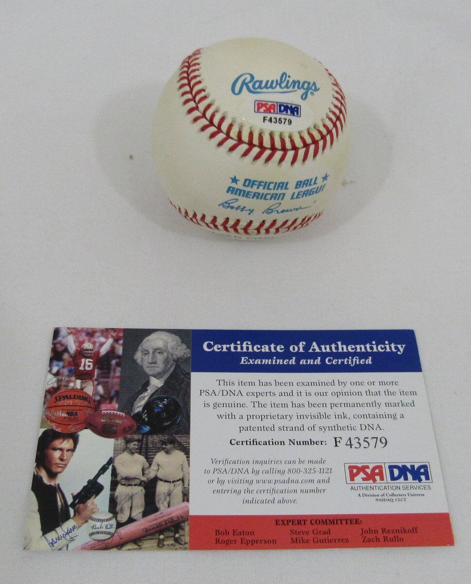 Frank Malzone Boston Red Sox Signed OAL Baseball PSA/DNA 136225