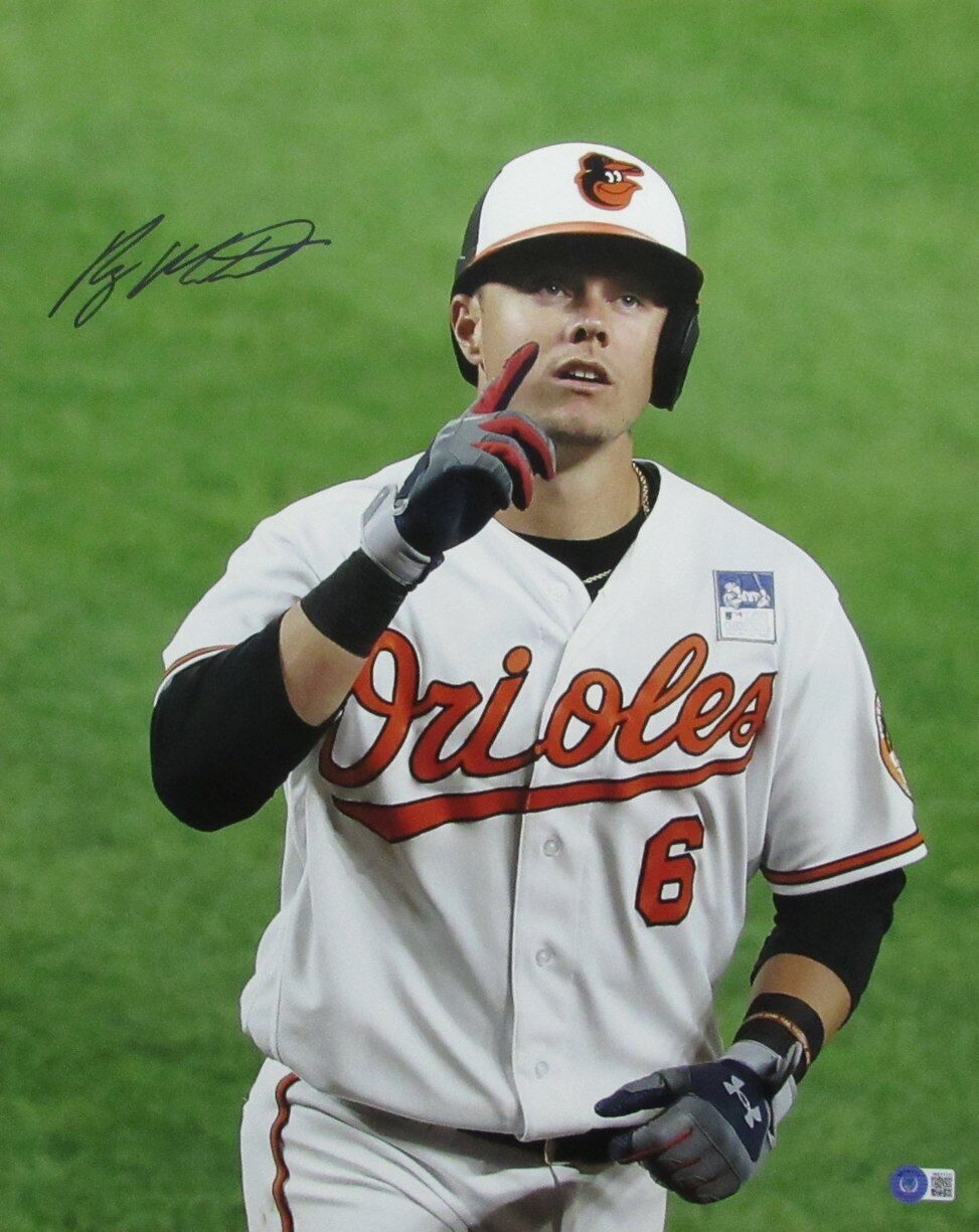 Ryan Mountcastle Autographed 16x20 Photo Baltimore Orioles Beckett