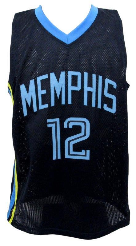 Ja Morant Autographed Navy Custom Basketball Jersey Memphis Grizzlies Beckett