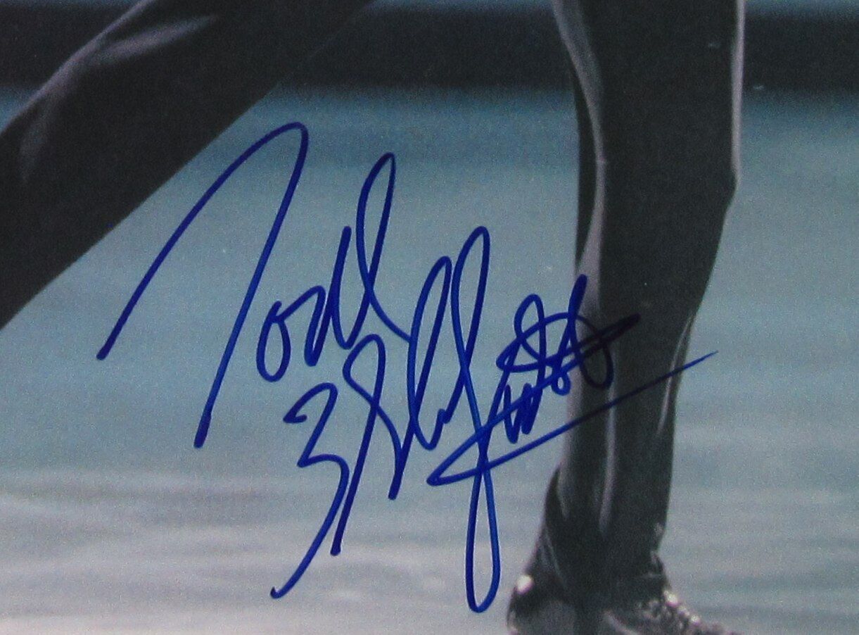 Todd Eldredge Autographed 8x10 Magazine Photo Olympic USA Figure Skating JSA