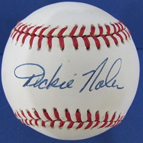 Dickie Noles Phillies Autographed/Signed Baseball 125270