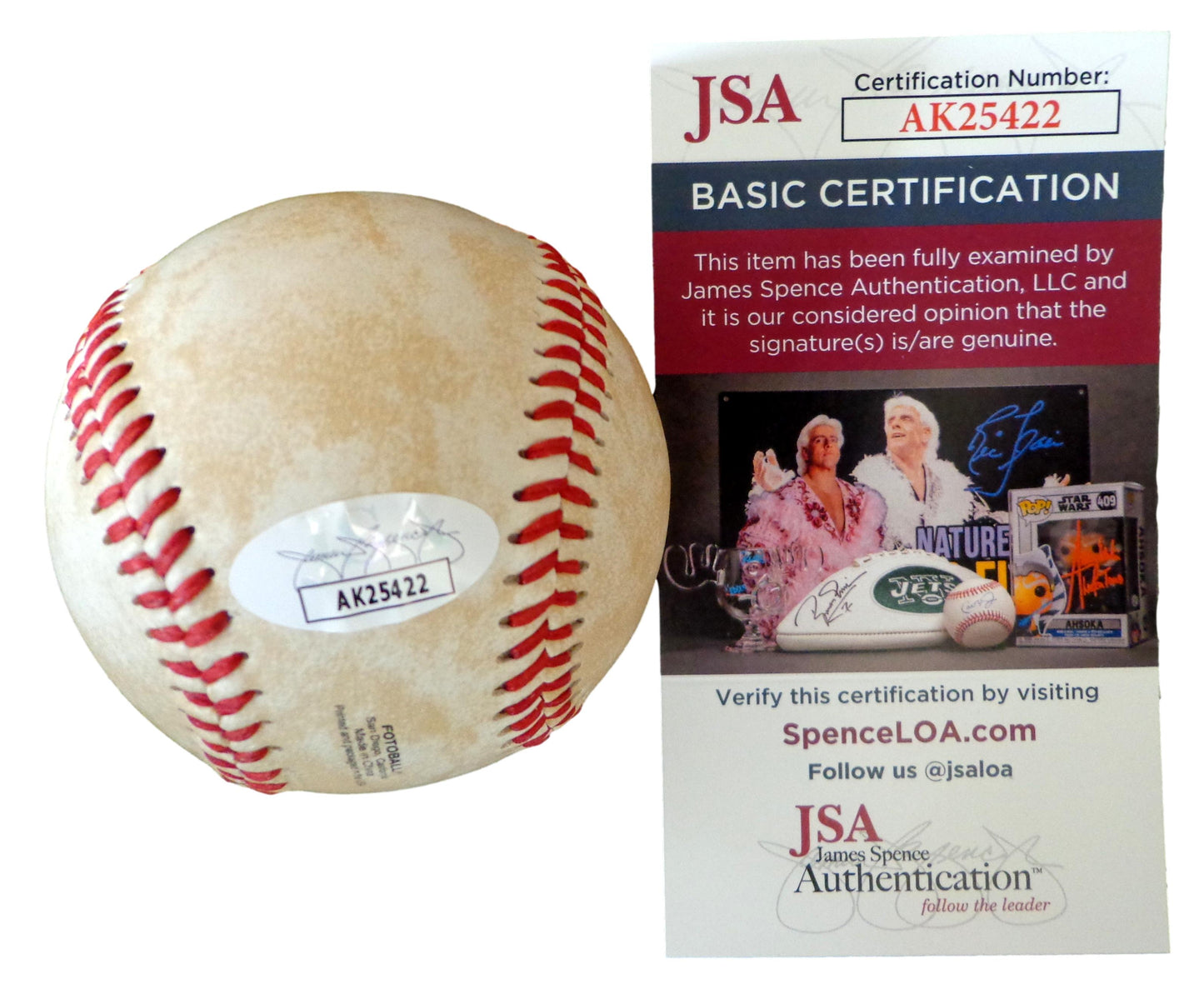 Bert Simmons Autographed Negro Leagues Baseball Elite Giants JSA 179824