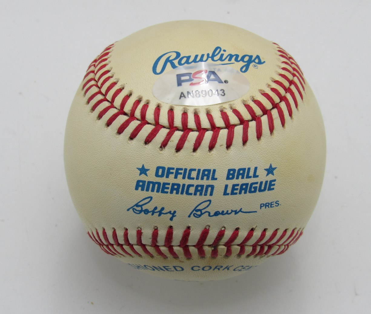 Nolan Ryan HOF Autographed/Signed OAL Baseball Astros Rangers  PSA/DNA 191693