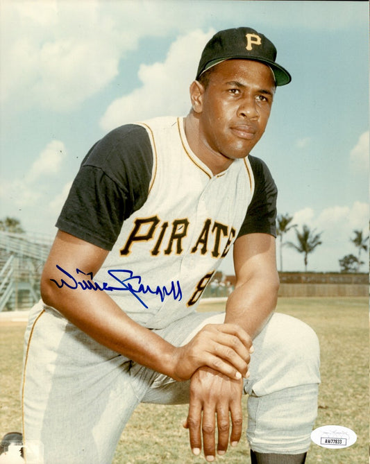 Willie Stargell HOF Signed/Autographed 8x10 Photo Pittsburgh Pirates JSA 191110