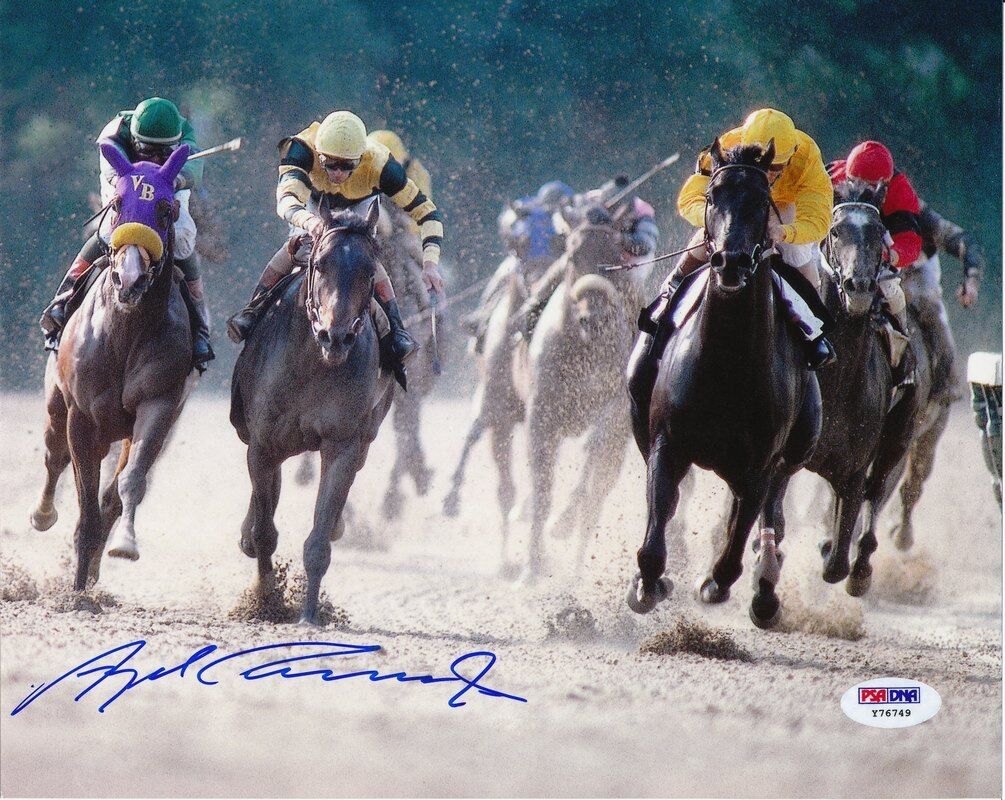 Angel Cordero Signed/Autographed 8x10 Photo PSA/DNA 140815