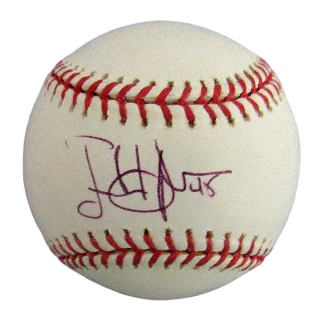 Justin Hampson Colorado Rockies Signed/Autographed Official MLB Baseball 154056