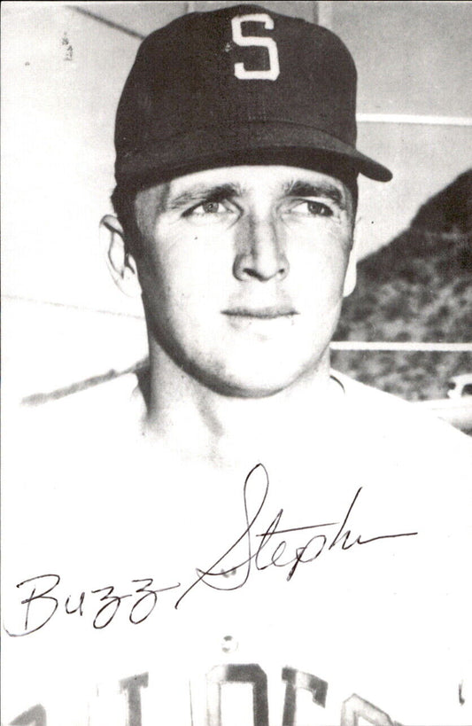 Buzz Stephen Minnesota Twins Signed/Autographed 3x5  Photo 179230