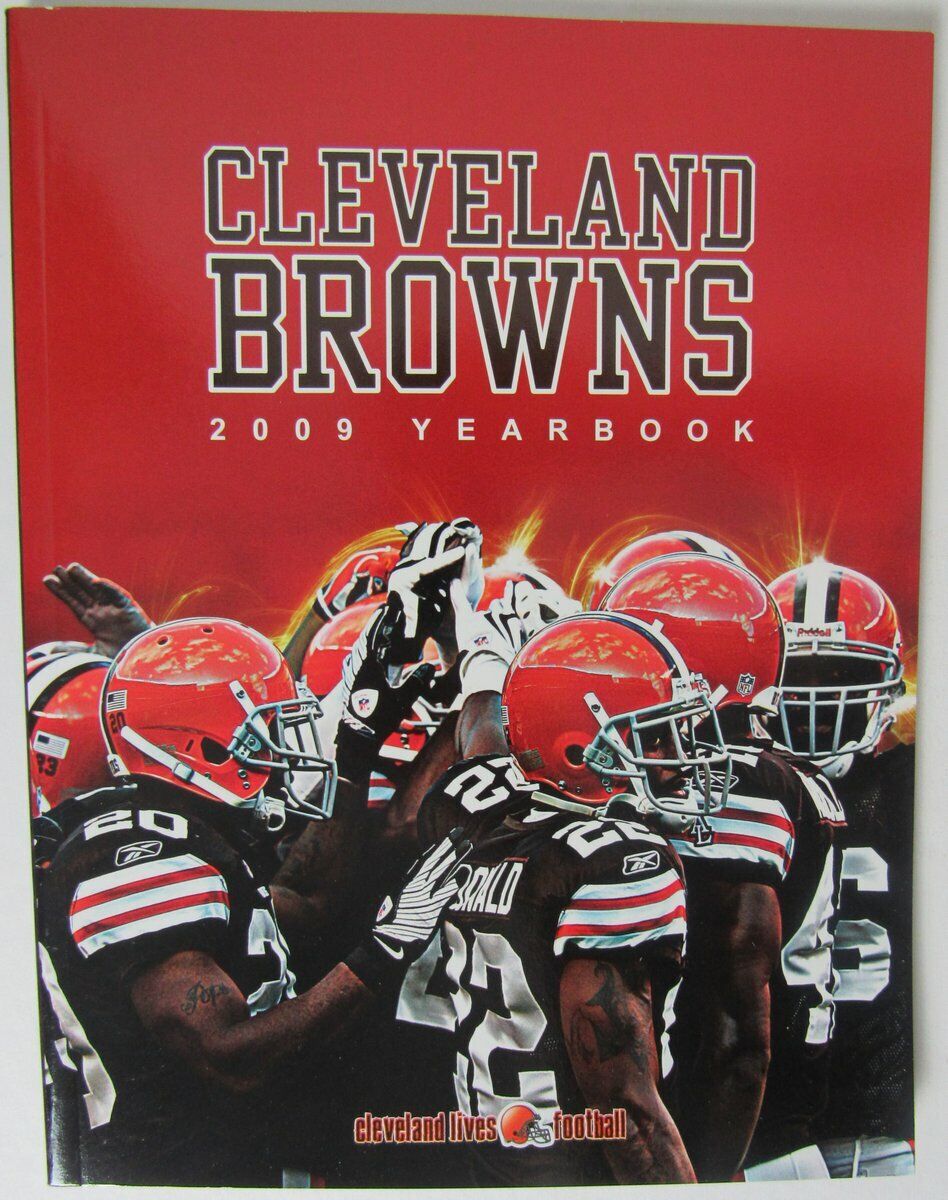 2009 Cleveland Browns NFL Football Official Team Yearbook 146168