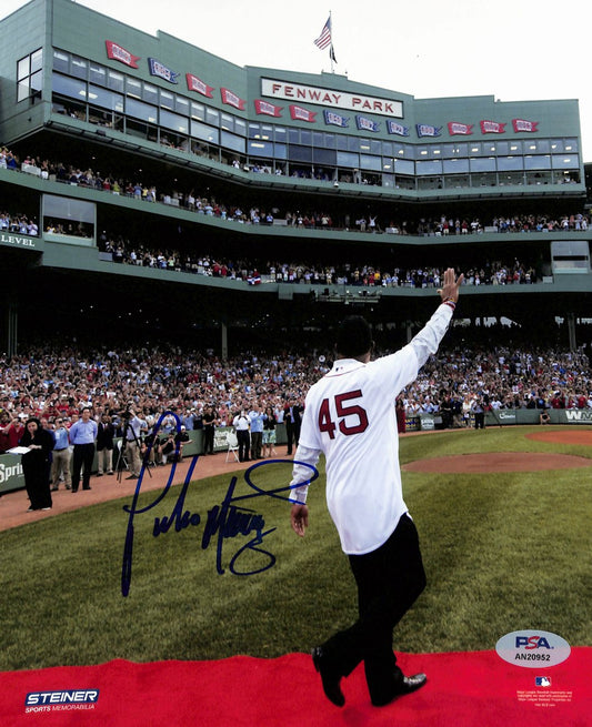 Pedro Martinez HOF Signed/Auto 8x10 Photo Boston Red Sox  PSA/DNA 189037