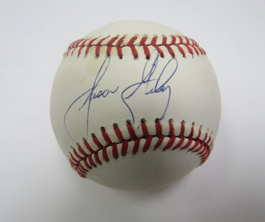 Jason Grimsley Yankees/Indians Signed ONL Baseball JSA 138088