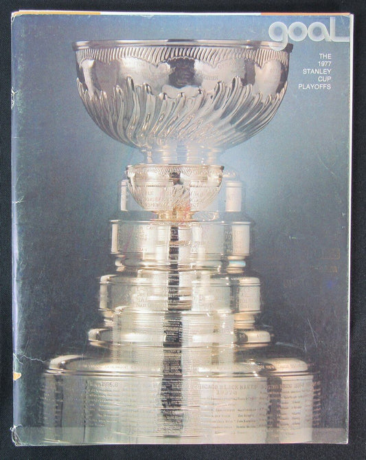 1977 GOAL NHL Magazine Stanley Cup Playoffs Bruins vs. Kings Official Program