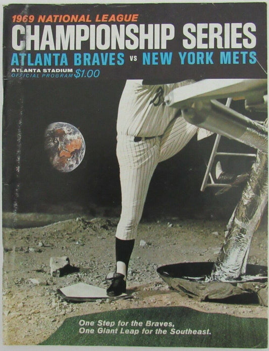 1969 NL Championship Series Program NLCS  Atlanta Braves v New York Mets 163796