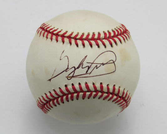 Gaylord Perry HOF  Signed/Autographed OAL Baseball Indians PSA/DNA 191654