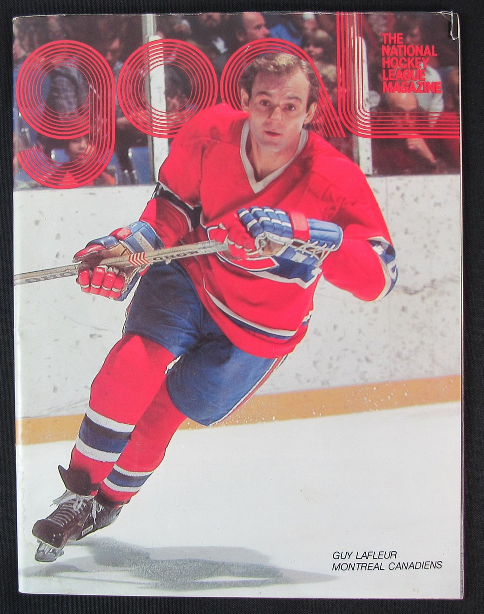 1978 GOAL NHL Magazine Atlanta Flames vs. Montreal Canadiens Official Program