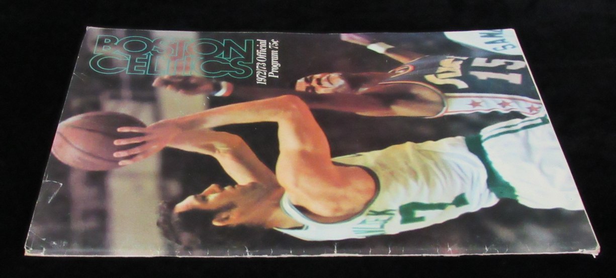 1972/73 Basketball Game Program Boston Celtics - No Scorecard 189168