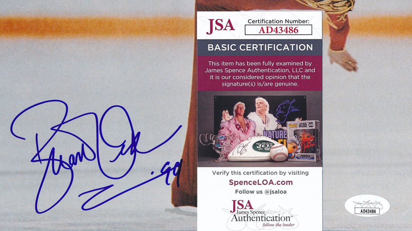 Brian Orser Autographed 8x10 Photo Olympic USA Figure Skating JSA