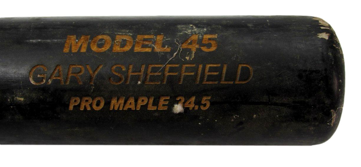 Gary Sheffield UNSIGNED Tuff Bat Game Used Baseball Bat Yankees 192242