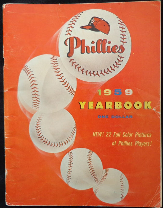 1959 Philadelphia Phillies Yearbook