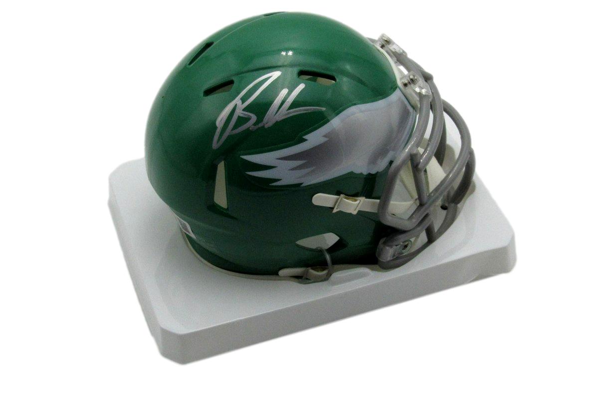 Brandon Graham Signed Kelly Green Mini Football Helmet Eagles Beckett 193072