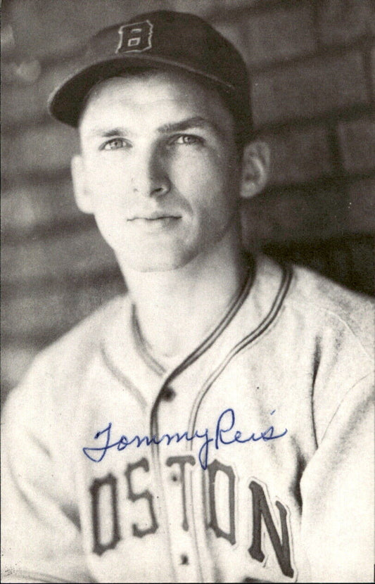 Tommy Reis Boston Braves d. 2009 Signed/Autographed 3x5  Photo 178741