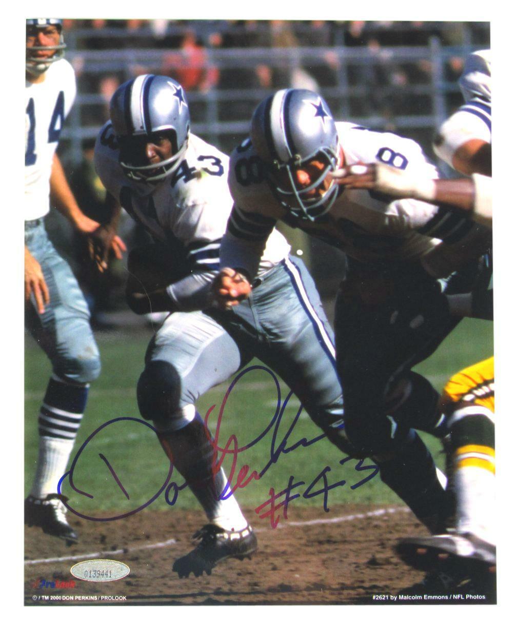 Cliff Harris Dallas Cowboys HOF Signed/Autographed 8x10 Photo Tristar 161023