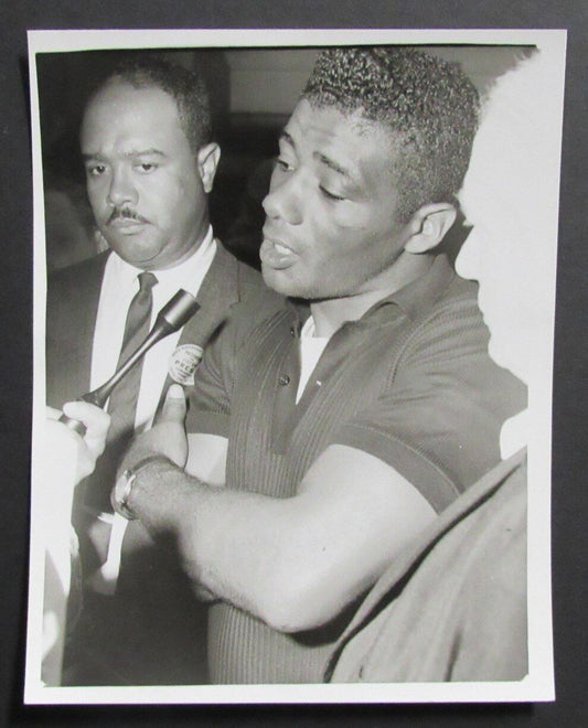 Floyd Patterson Boxing Champ 5x6 B/W Press Photo