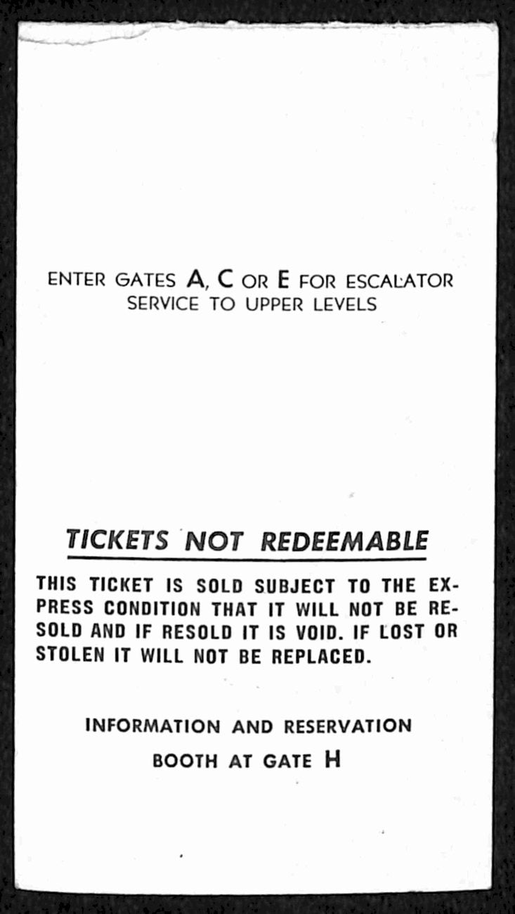 November 4, 1972 Notre Dame vs. Navy College Football Game Ticket Stub 189884