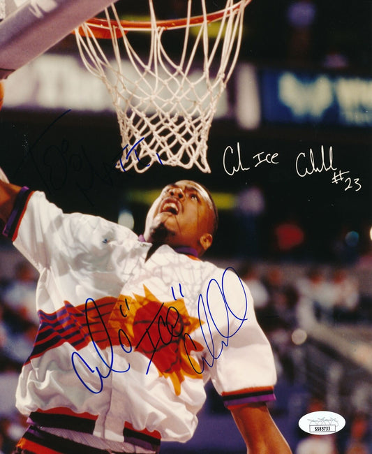 Cedric "Ice" Ceballos Miami Heat Signed/Autographed 8x10 Photo JSA 165434