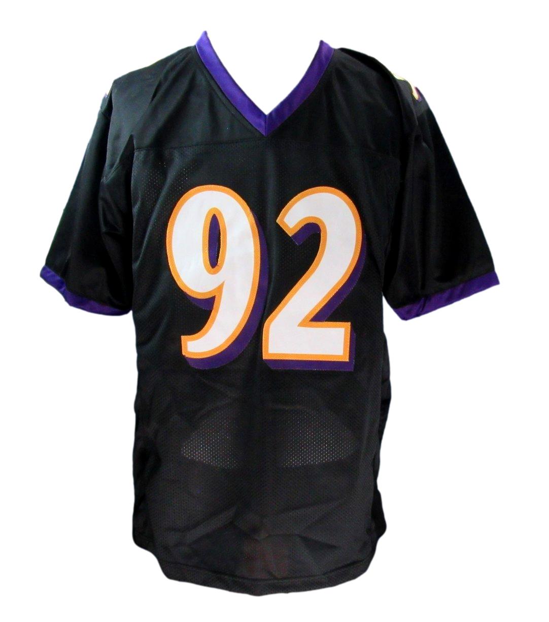 Haloti Ngata Autographed Baltimore Ravens Custom Jersey JSA 186823