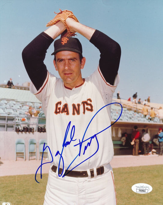 Gaylord Perry HOF San Francisco Giants Signed/Autographed 8x10 Photo JSA 165000