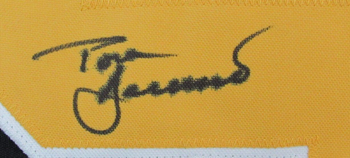 Tom Barrasso Autographed Custom Hockey Jersey Pittsburgh Penguins JSA 180045